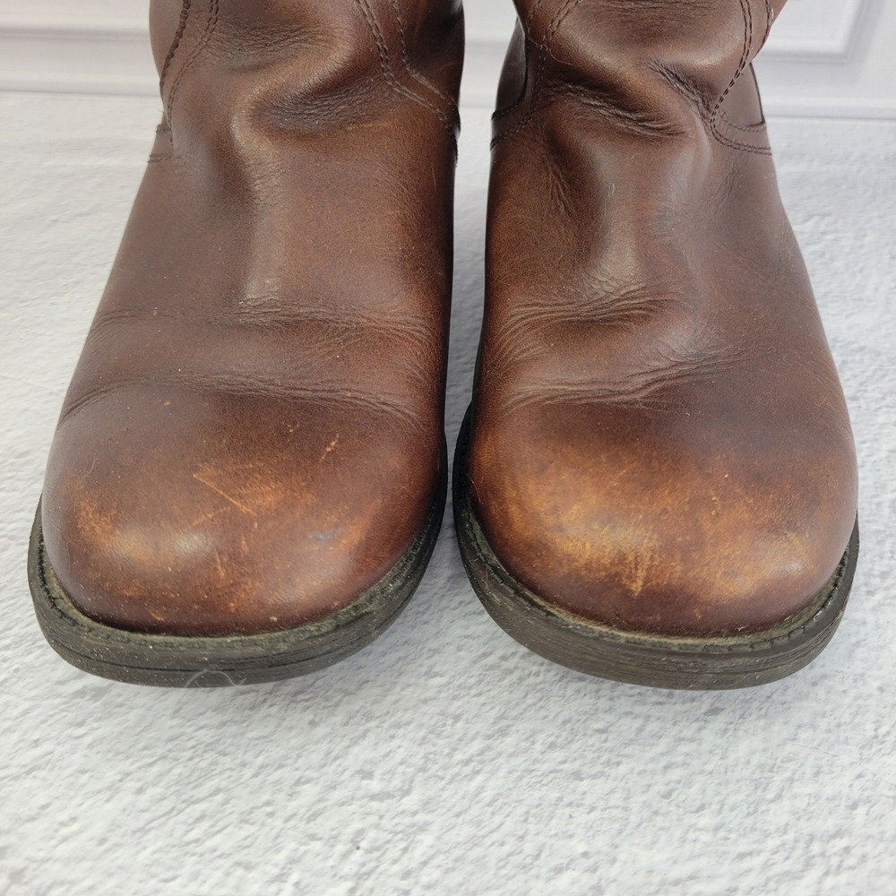 UGG Womens Seldon Leather Knee High Riding Boots Brown Size 6 1006038 - Picture 8 of 15